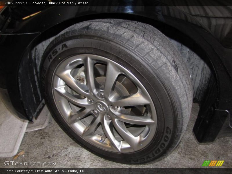 Black Obsidian / Wheat 2009 Infiniti G 37 Sedan