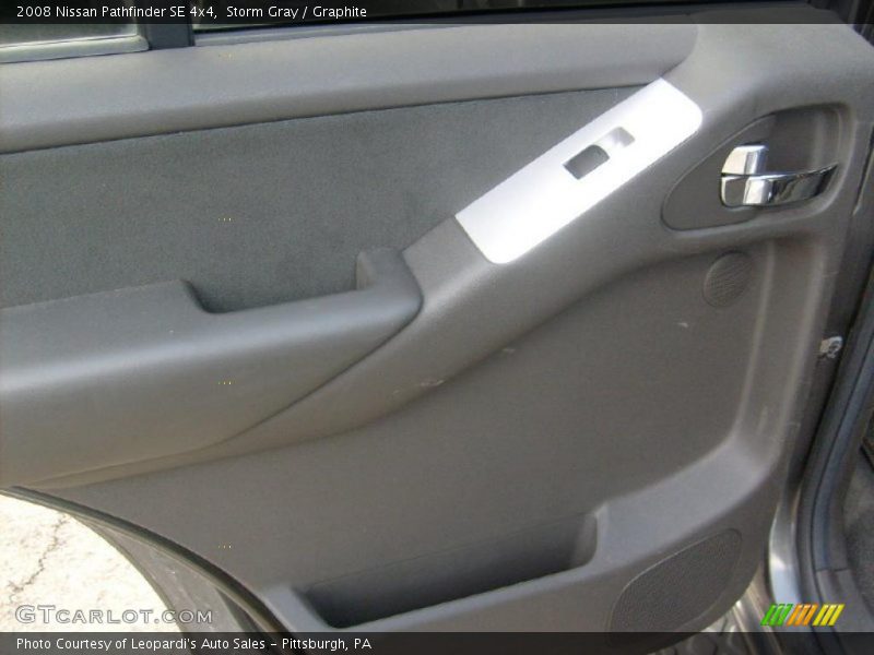 Storm Gray / Graphite 2008 Nissan Pathfinder SE 4x4