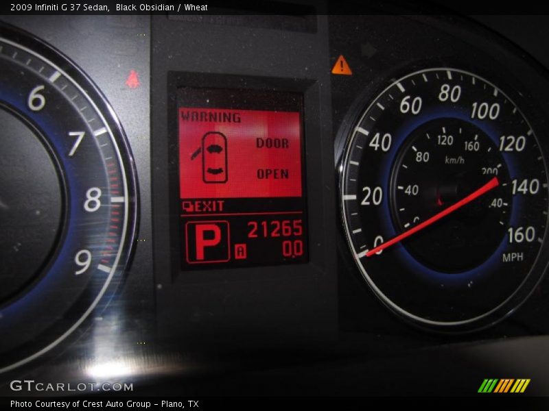 Black Obsidian / Wheat 2009 Infiniti G 37 Sedan
