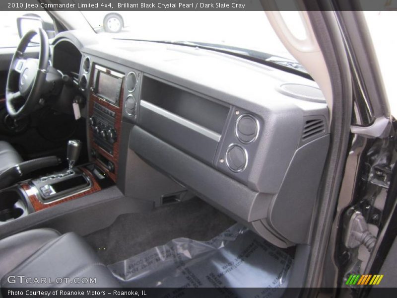 Brilliant Black Crystal Pearl / Dark Slate Gray 2010 Jeep Commander Limited 4x4