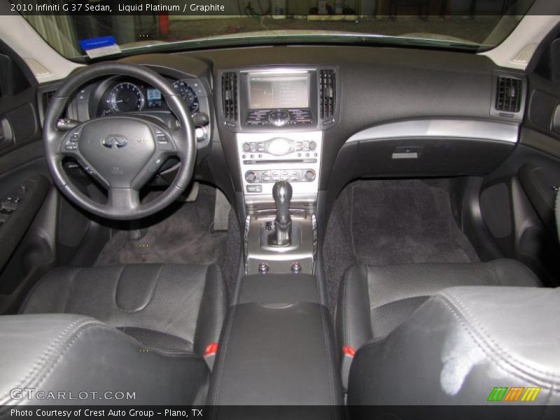 Dashboard of 2010 G 37 Sedan