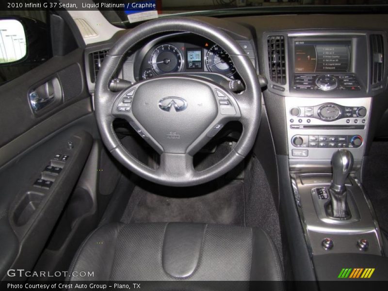 Liquid Platinum / Graphite 2010 Infiniti G 37 Sedan