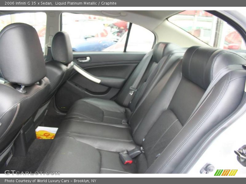 Liquid Platinum Metallic / Graphite 2006 Infiniti G 35 x Sedan