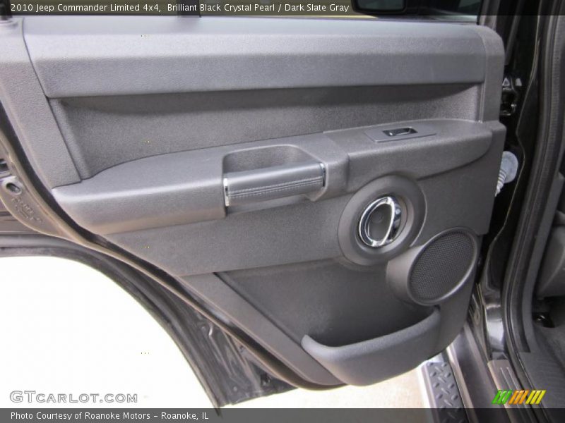 Brilliant Black Crystal Pearl / Dark Slate Gray 2010 Jeep Commander Limited 4x4