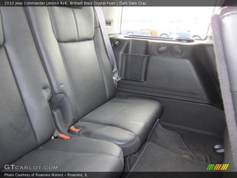 Brilliant Black Crystal Pearl / Dark Slate Gray 2010 Jeep Commander Limited 4x4