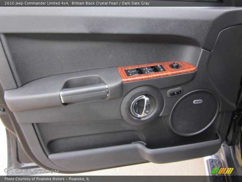 Brilliant Black Crystal Pearl / Dark Slate Gray 2010 Jeep Commander Limited 4x4