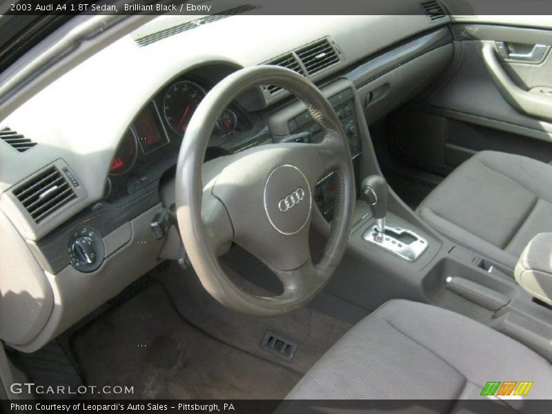 Ebony Interior - 2003 A4 1.8T Sedan 