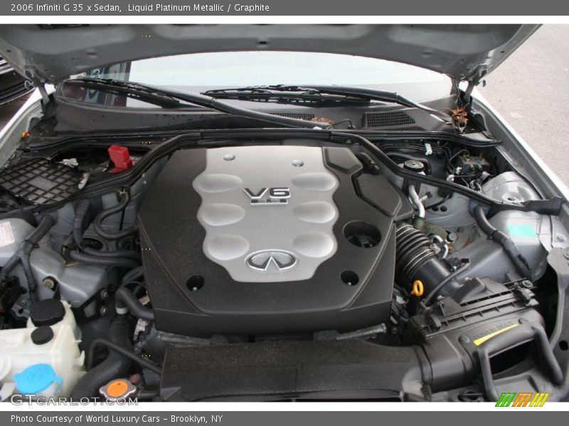 Liquid Platinum Metallic / Graphite 2006 Infiniti G 35 x Sedan