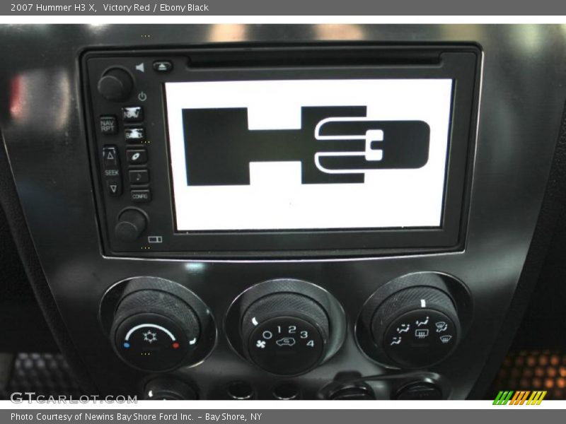 Victory Red / Ebony Black 2007 Hummer H3 X