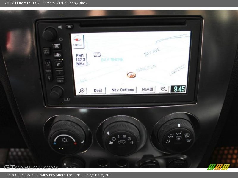 Victory Red / Ebony Black 2007 Hummer H3 X