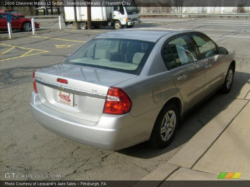 Silverstone Metallic / Titanium Gray 2006 Chevrolet Malibu LS Sedan