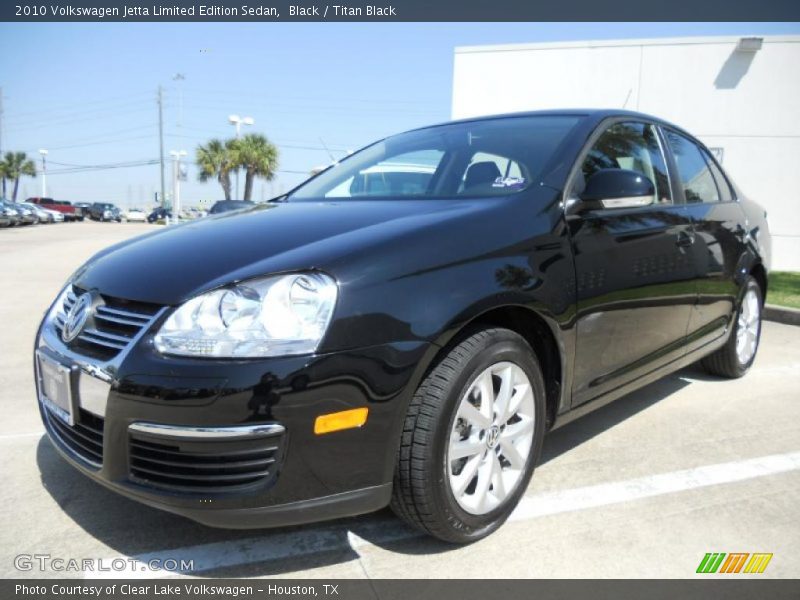 Black / Titan Black 2010 Volkswagen Jetta Limited Edition Sedan