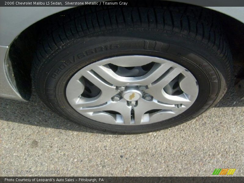 Silverstone Metallic / Titanium Gray 2006 Chevrolet Malibu LS Sedan