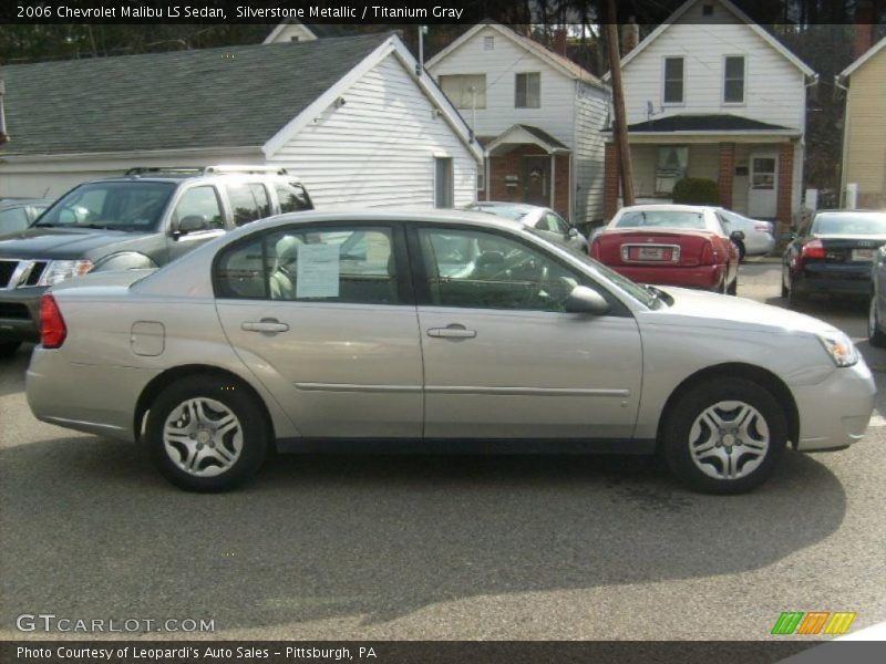 Silverstone Metallic / Titanium Gray 2006 Chevrolet Malibu LS Sedan