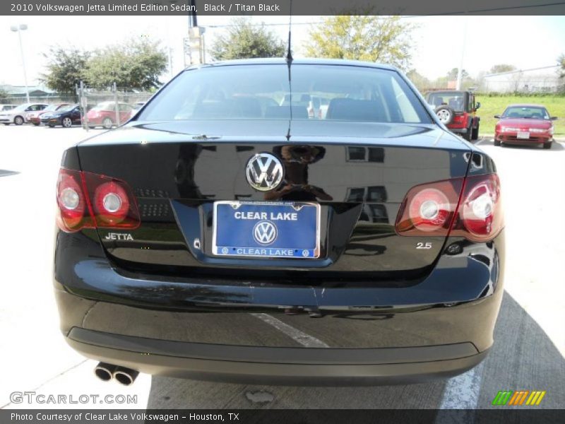 Black / Titan Black 2010 Volkswagen Jetta Limited Edition Sedan
