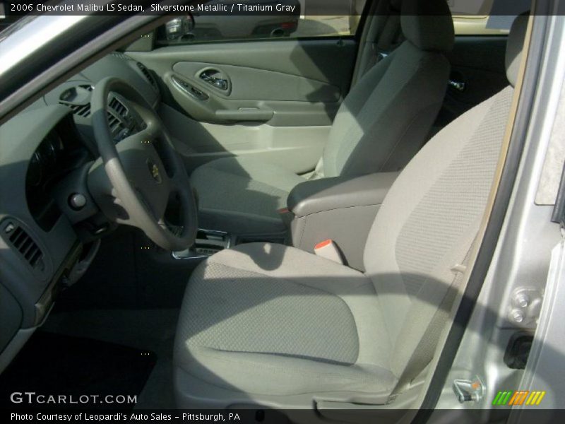 Silverstone Metallic / Titanium Gray 2006 Chevrolet Malibu LS Sedan