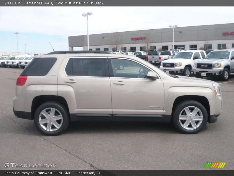  2011 Terrain SLE AWD Gold Mist Metallic