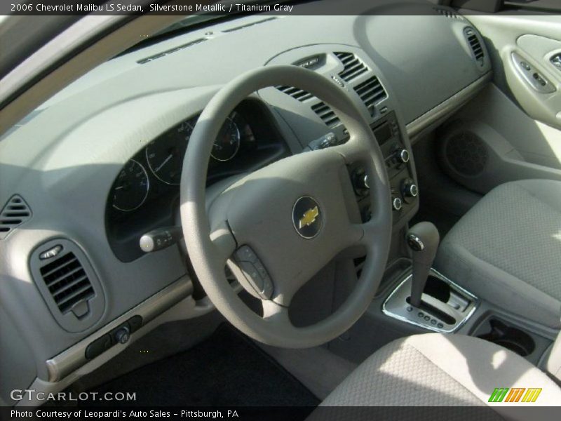 Silverstone Metallic / Titanium Gray 2006 Chevrolet Malibu LS Sedan