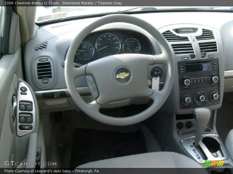 Silverstone Metallic / Titanium Gray 2006 Chevrolet Malibu LS Sedan