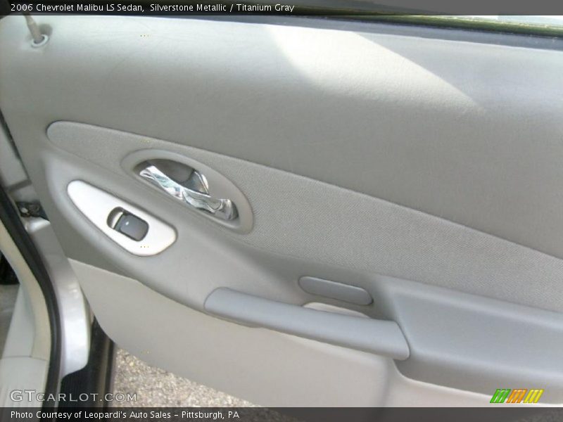 Silverstone Metallic / Titanium Gray 2006 Chevrolet Malibu LS Sedan