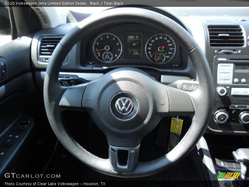 Black / Titan Black 2010 Volkswagen Jetta Limited Edition Sedan