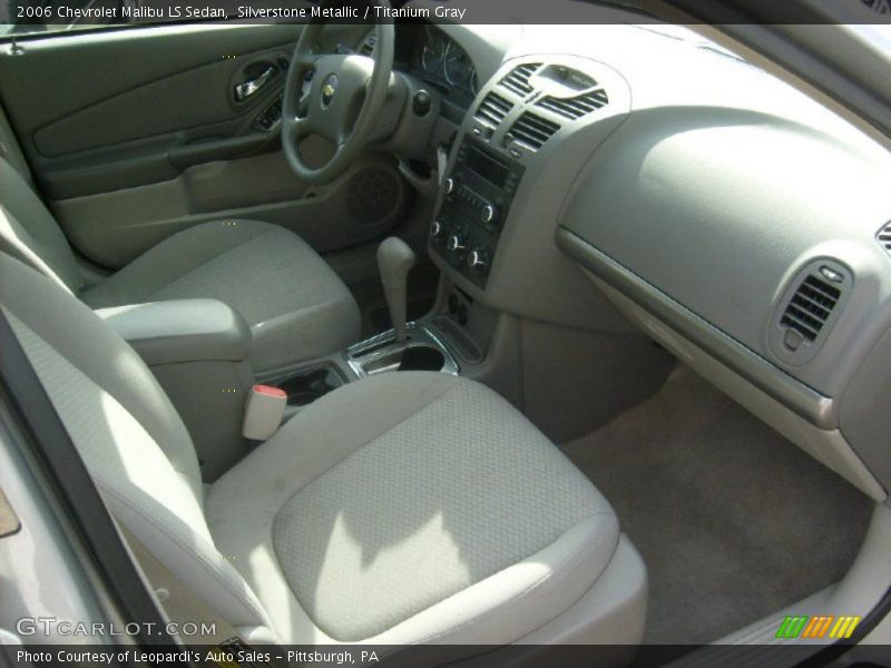 Silverstone Metallic / Titanium Gray 2006 Chevrolet Malibu LS Sedan