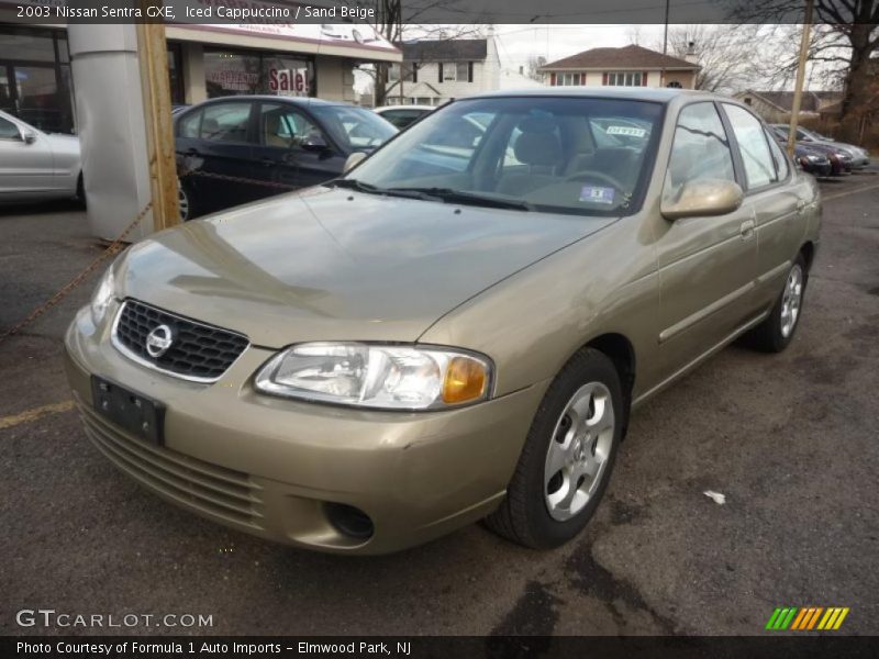 Iced Cappuccino / Sand Beige 2003 Nissan Sentra GXE