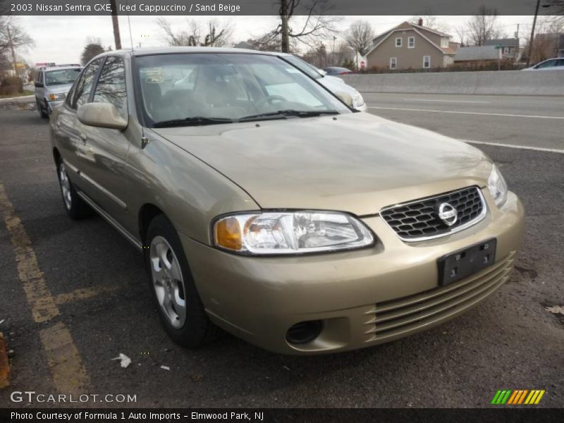 Iced Cappuccino / Sand Beige 2003 Nissan Sentra GXE