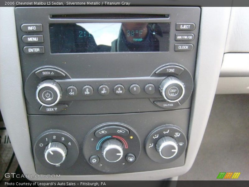 Silverstone Metallic / Titanium Gray 2006 Chevrolet Malibu LS Sedan