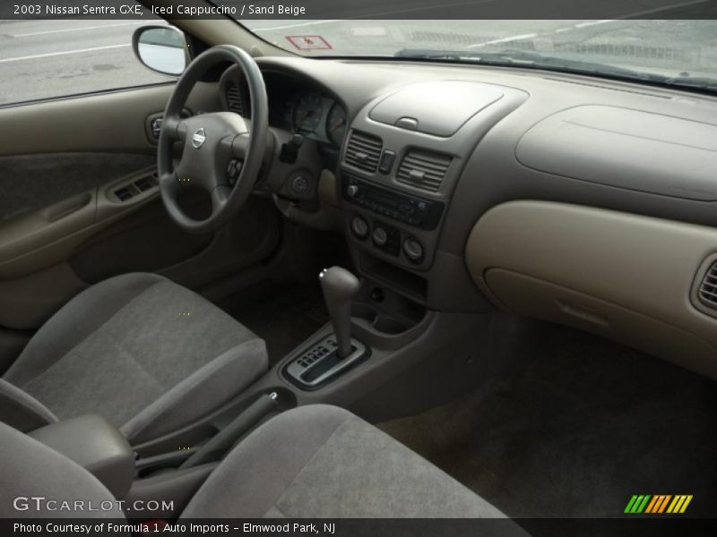 Iced Cappuccino / Sand Beige 2003 Nissan Sentra GXE
