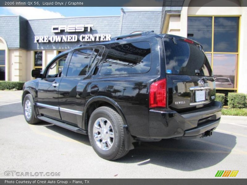 Liquid Onyx / Graphite 2006 Infiniti QX 56