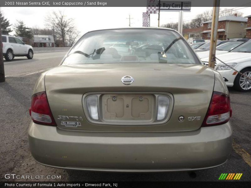 Iced Cappuccino / Sand Beige 2003 Nissan Sentra GXE