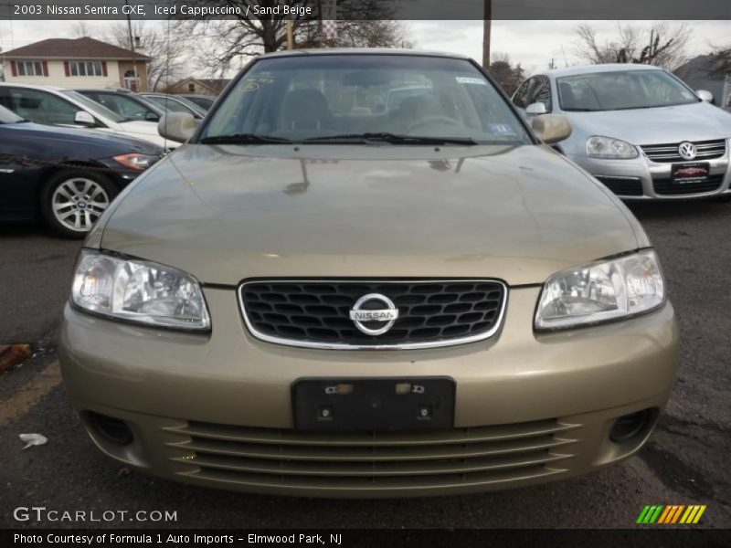 Iced Cappuccino / Sand Beige 2003 Nissan Sentra GXE