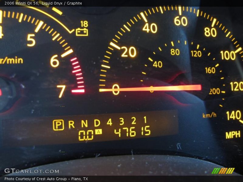 Liquid Onyx / Graphite 2006 Infiniti QX 56
