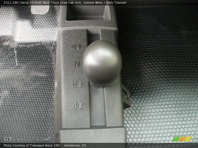 Summit White / Dark Titanium 2011 GMC Sierra 3500HD Work Truck Crew Cab 4x4