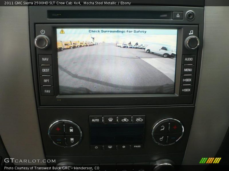 Mocha Steel Metallic / Ebony 2011 GMC Sierra 2500HD SLT Crew Cab 4x4