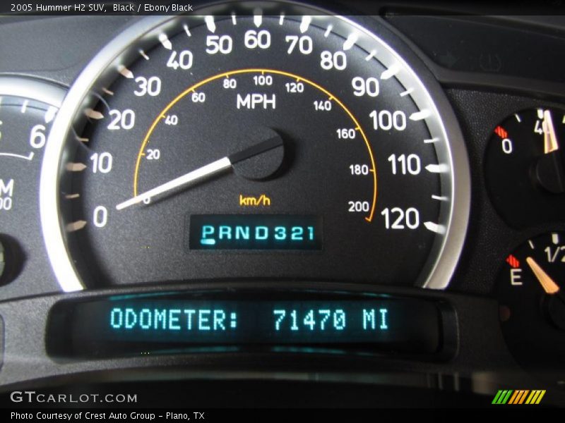 Black / Ebony Black 2005 Hummer H2 SUV