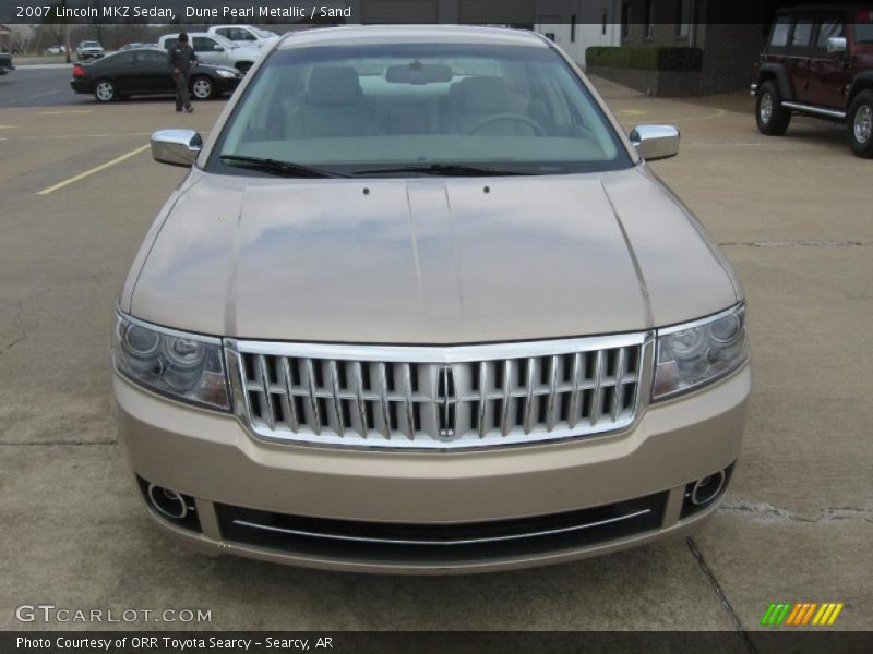 Dune Pearl Metallic / Sand 2007 Lincoln MKZ Sedan