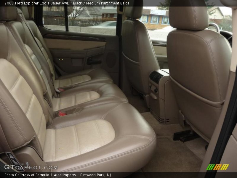 Black / Medium Parchment Beige 2003 Ford Explorer Eddie Bauer AWD