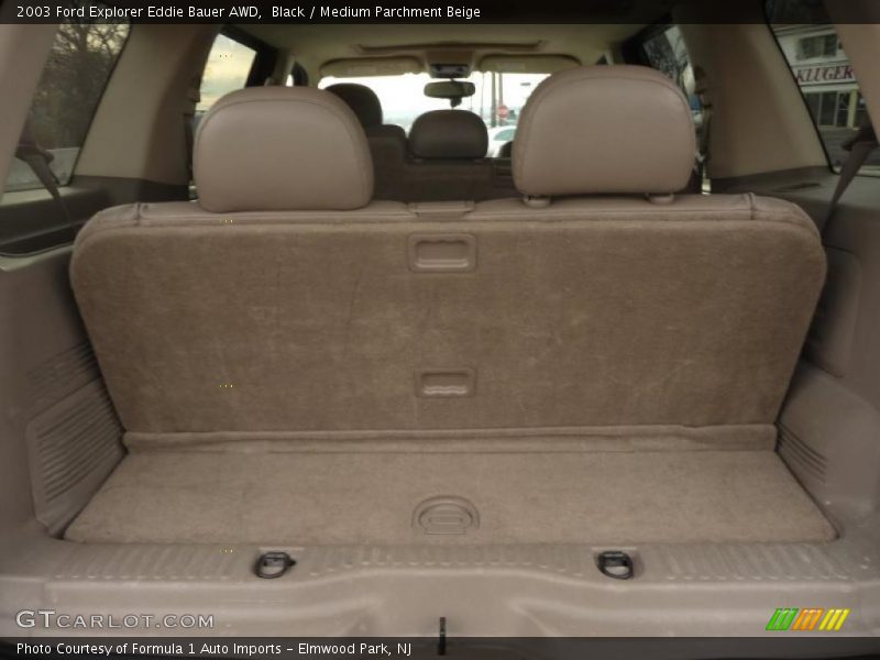 Black / Medium Parchment Beige 2003 Ford Explorer Eddie Bauer AWD