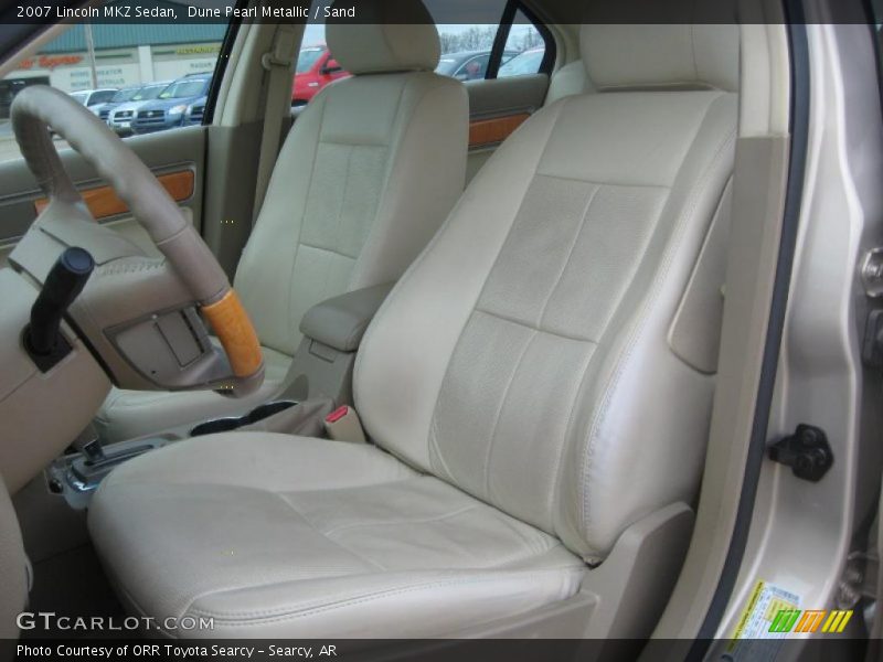 Dune Pearl Metallic / Sand 2007 Lincoln MKZ Sedan