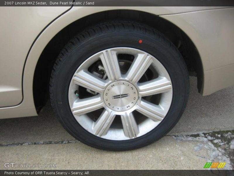 Dune Pearl Metallic / Sand 2007 Lincoln MKZ Sedan