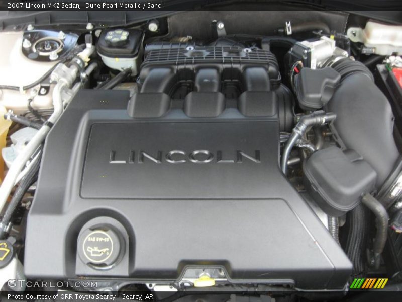 Dune Pearl Metallic / Sand 2007 Lincoln MKZ Sedan