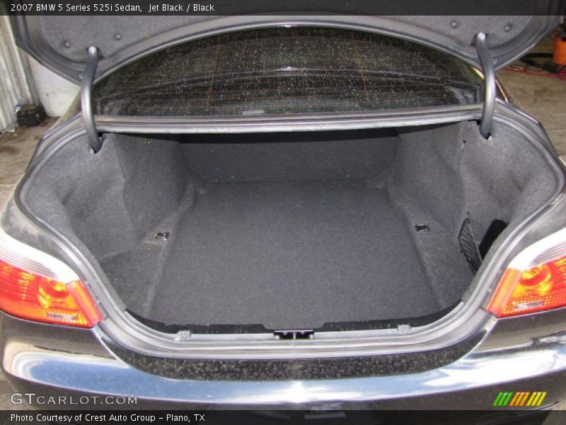 Jet Black / Black 2007 BMW 5 Series 525i Sedan