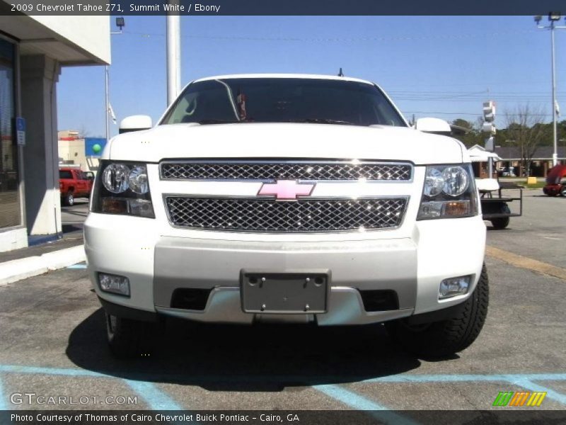 Summit White / Ebony 2009 Chevrolet Tahoe Z71
