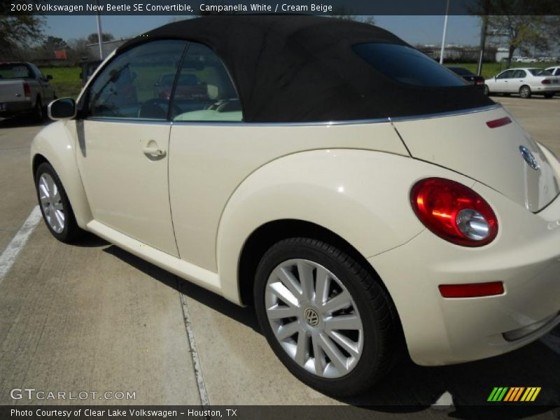 Campanella White / Cream Beige 2008 Volkswagen New Beetle SE Convertible