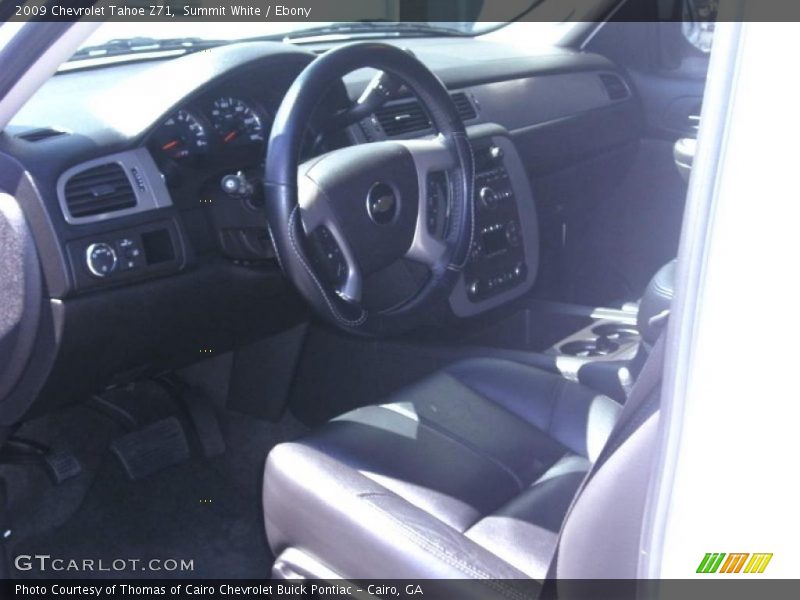 Summit White / Ebony 2009 Chevrolet Tahoe Z71
