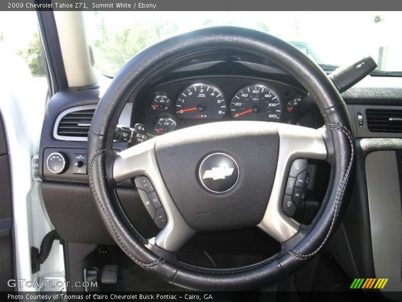 Summit White / Ebony 2009 Chevrolet Tahoe Z71