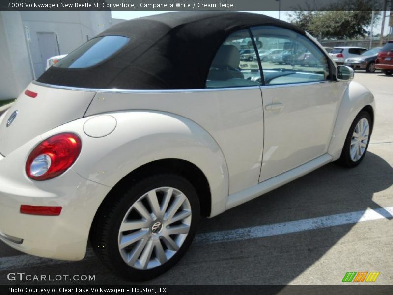 Campanella White / Cream Beige 2008 Volkswagen New Beetle SE Convertible