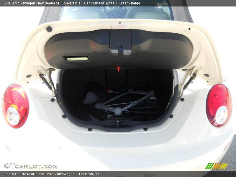 Campanella White / Cream Beige 2008 Volkswagen New Beetle SE Convertible